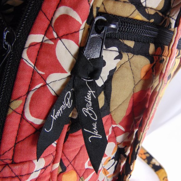 Vera Bradley Quilted Backpack and Wallet in Bittersweet Pattern (2013) main image 15